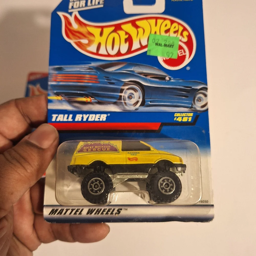Sting Rod and Tilt‎ Flyer Toy Cars - Orange and Yellow